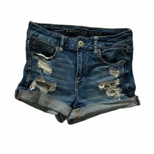 American Eagle jean shorts